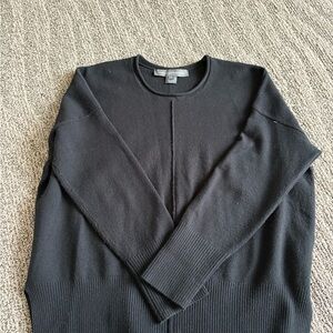 French Connection Black Crewneck Sweater